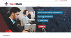 Desktop Screenshot of it-sales-leads.com